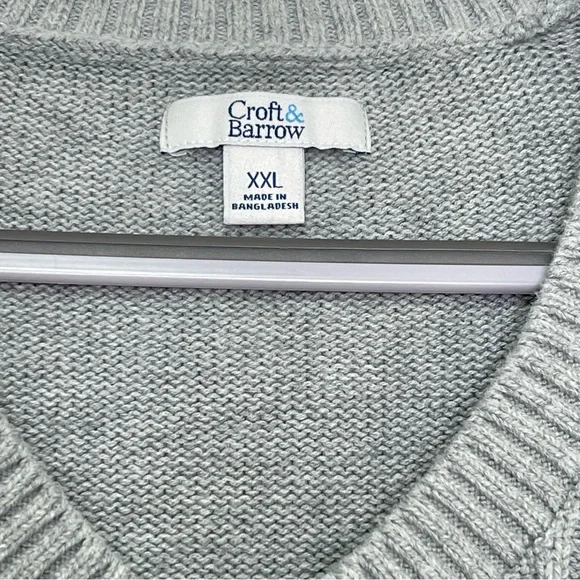 Croft & Barrow V Neck Sweater - Picture 3 of 6
